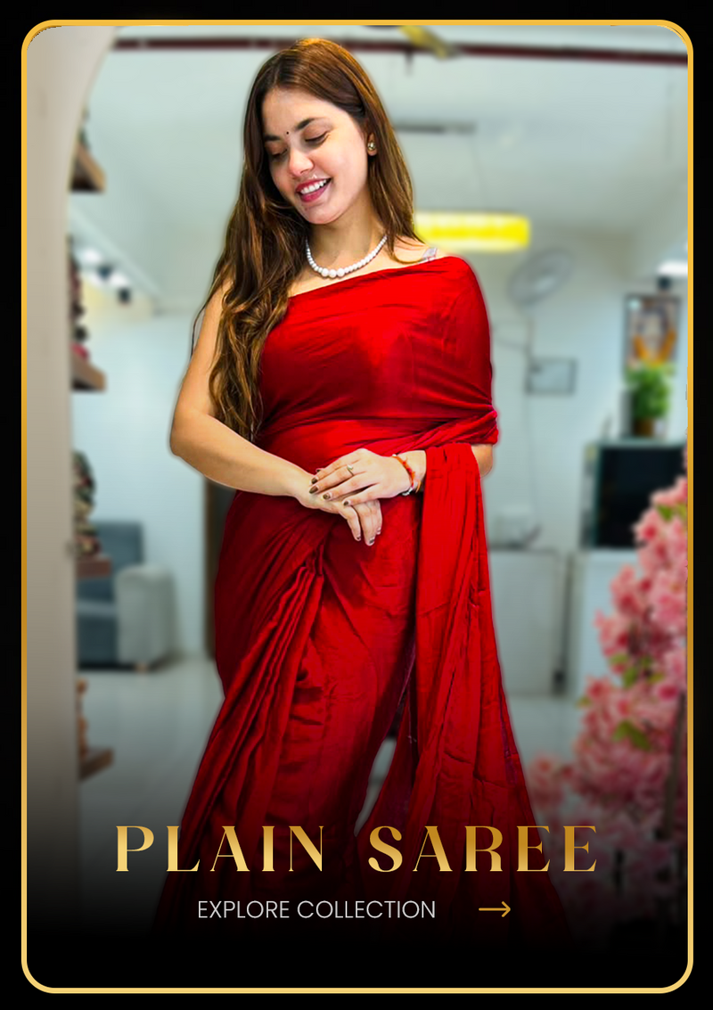Plain Saree