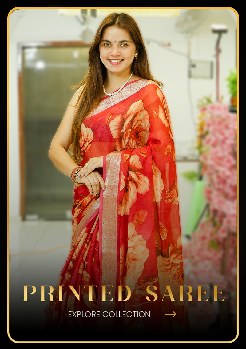 Printed Saree