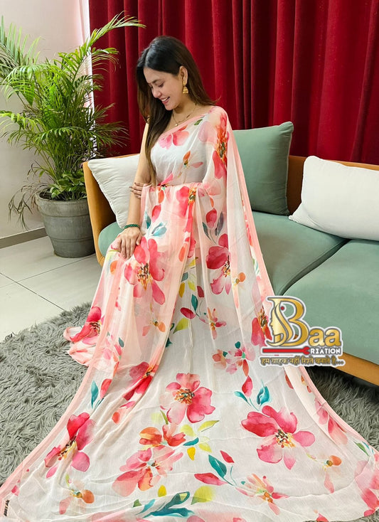 Soft Chiffon Digital Print