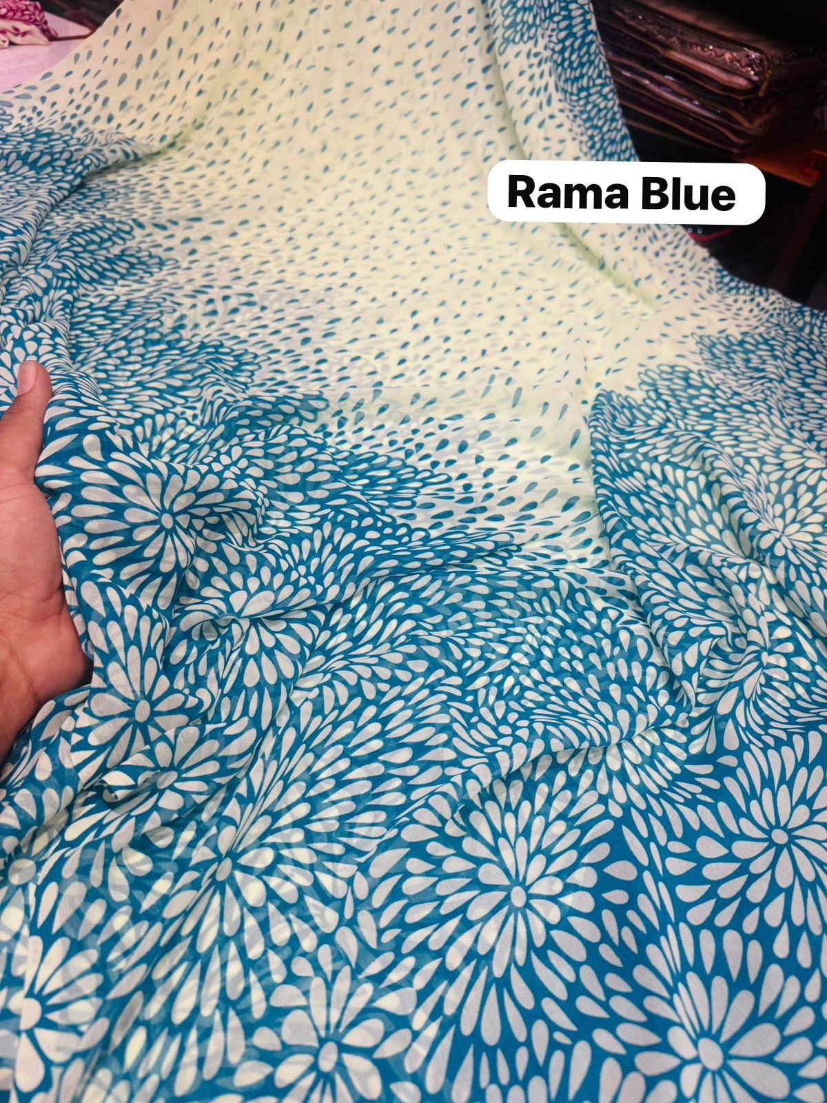 BEAUTIFUL FLORAL PRINT DAILY WEAR SAREES