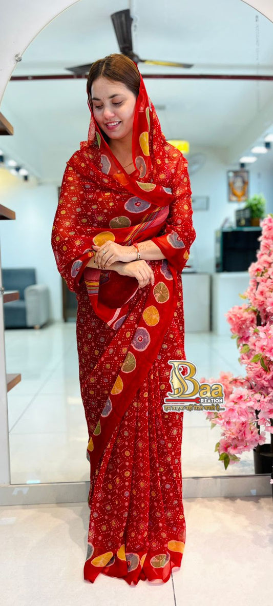 Soft Georgette Daily Wear Saree