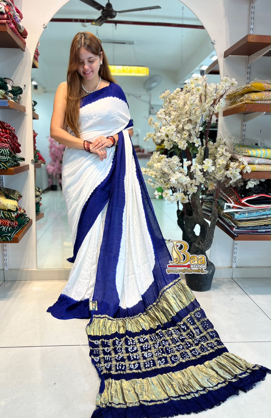 Pure Modal Silk Saree