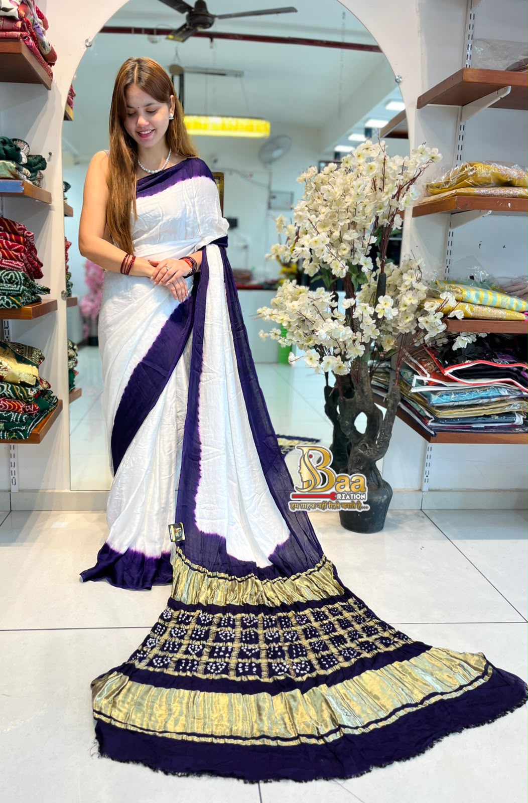 Pure Modal Silk Saree