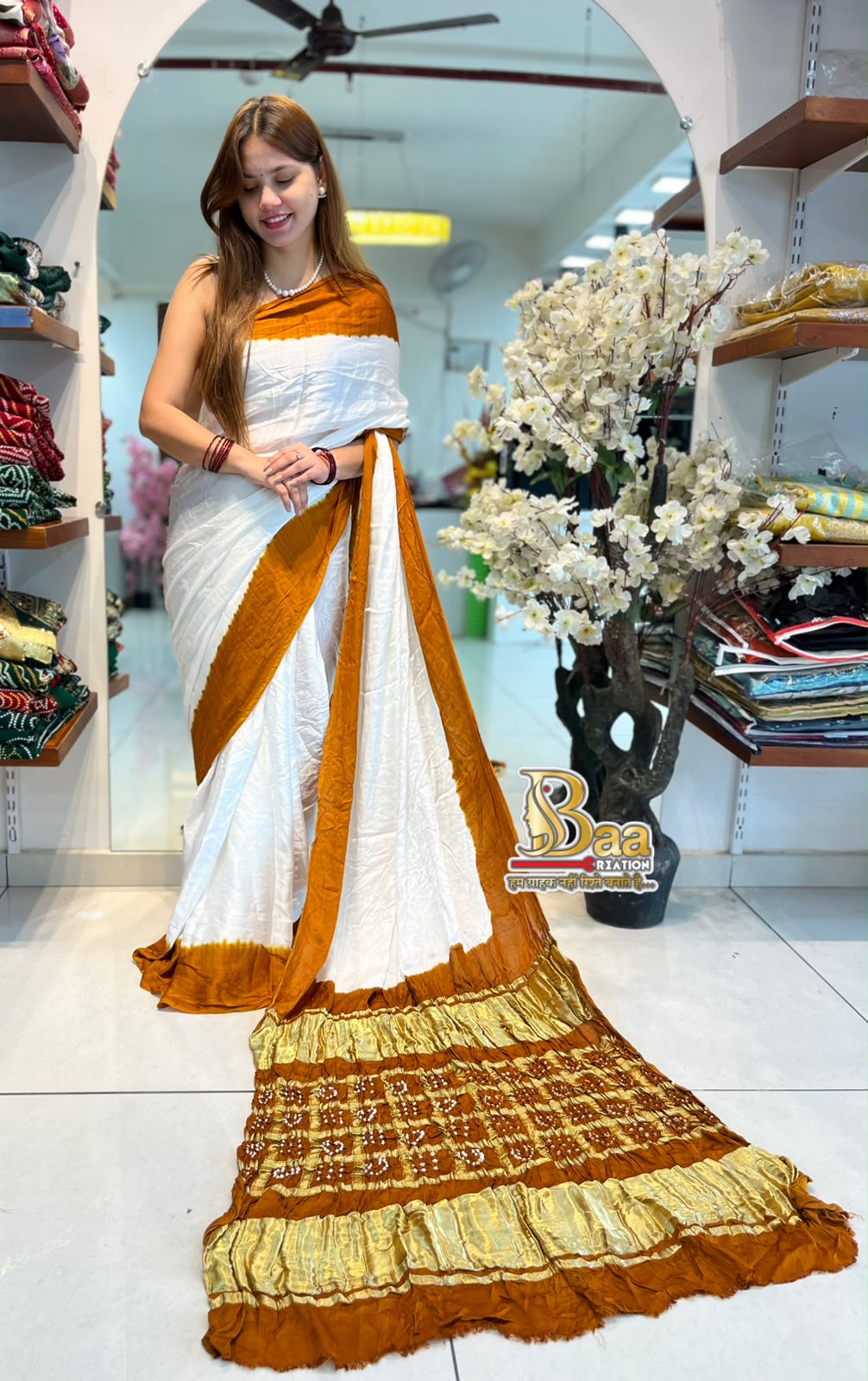 Pure Modal Silk Saree