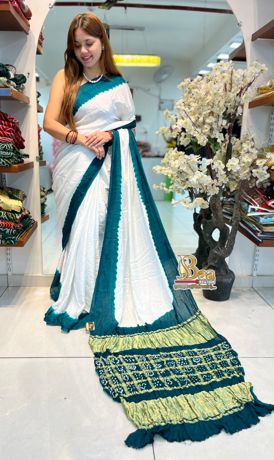 Pure Modal Silk Saree