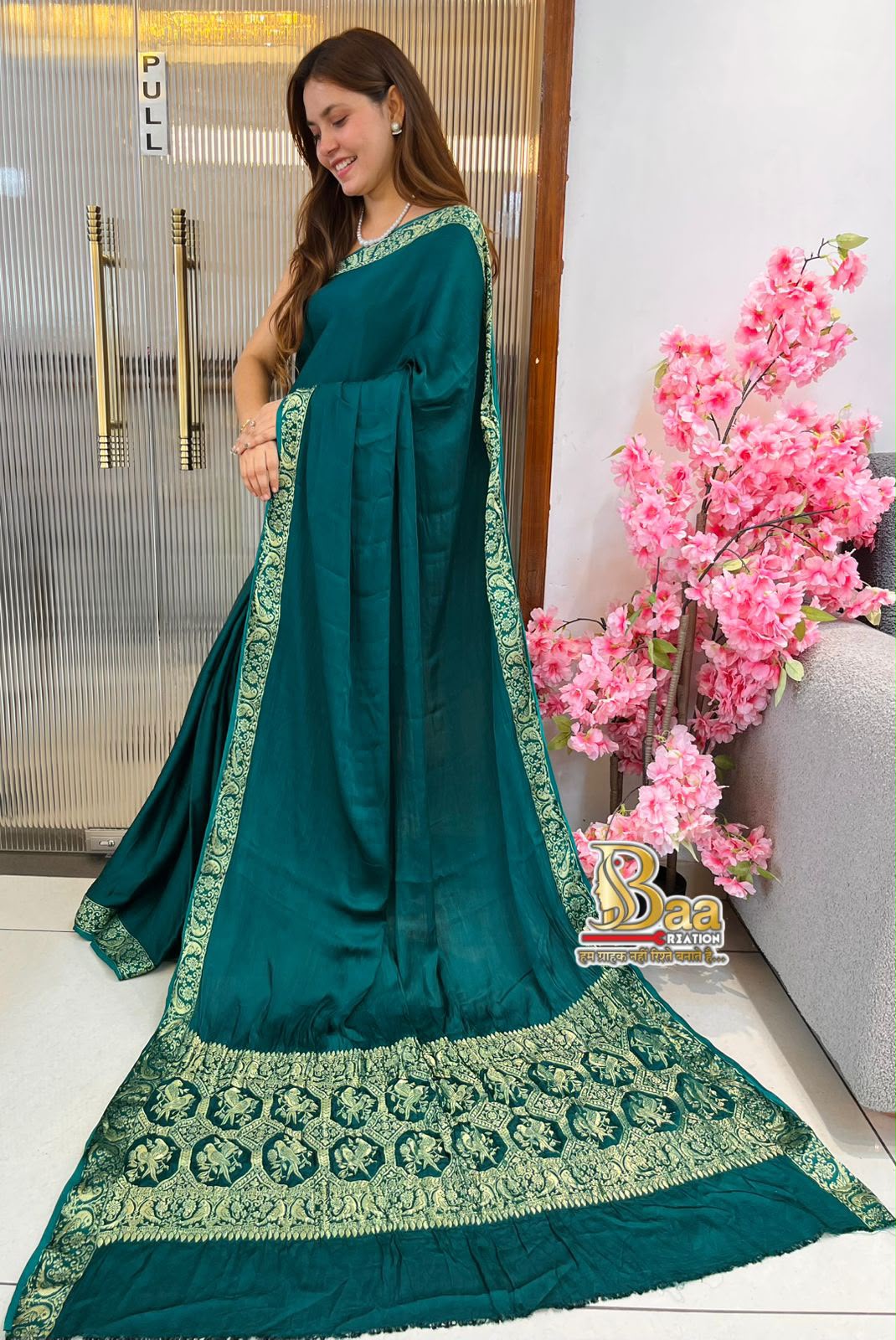 Pure Modal Silk Saree