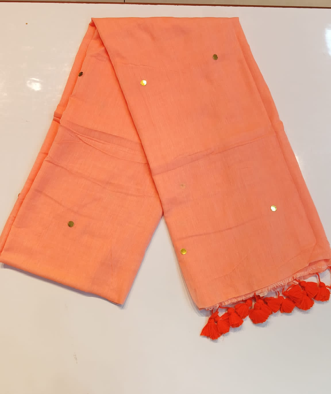 Very Soft Mull Cotton Saree