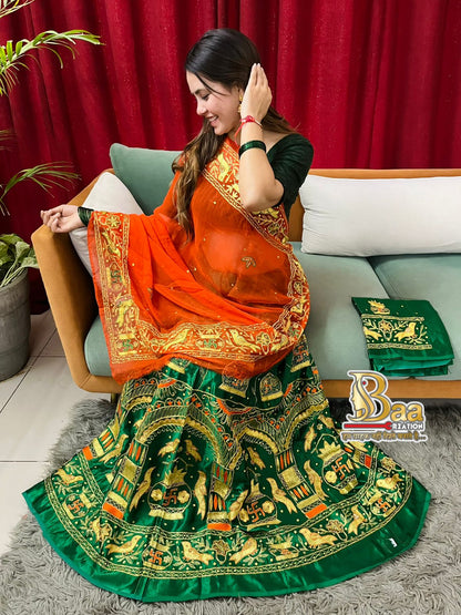 Heavy Gajji Silk Choli