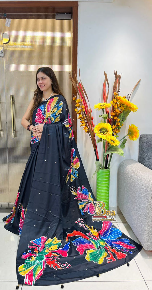 Soft Crepe Silk Saree