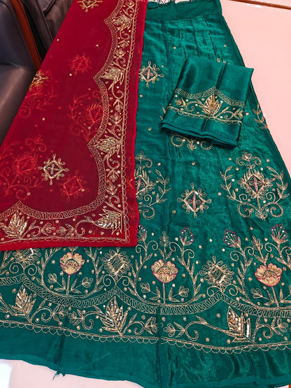 Heavy Gajji Silk Choli