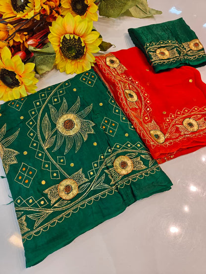 Heavy Gajji Silk Choli